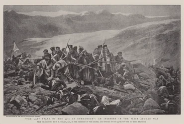The Last Stand of the 44th at Gundamuck, an Incident in the First Afghan War